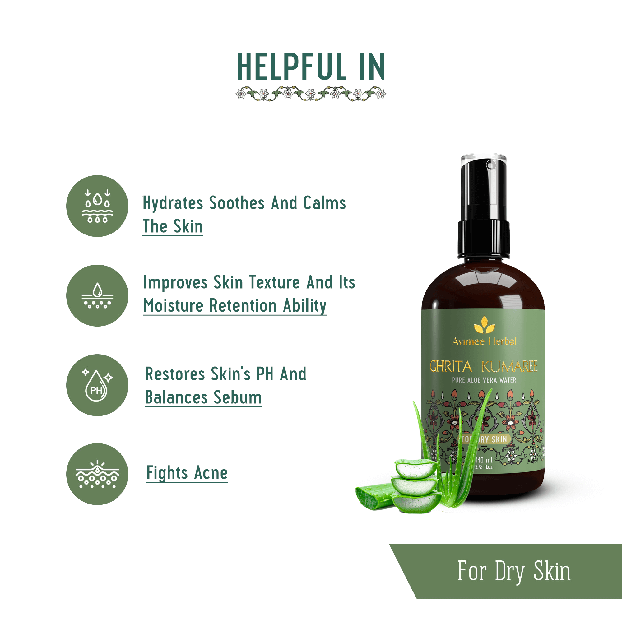 Ghrita Kumaree Pure Aloe Vera Water 1